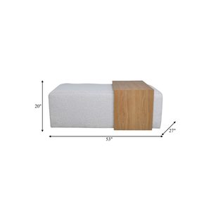 Ottoman regular Ivory