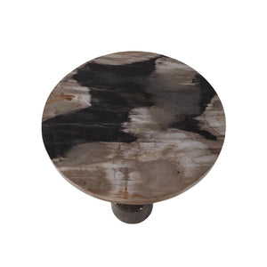 Mesa auxiliar Petrified Wood