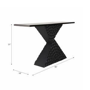 Mesa consola Liana Negro