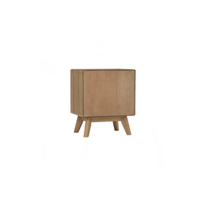 Mesa de noche Toronto con 2 gavetas en walnut Tennessee