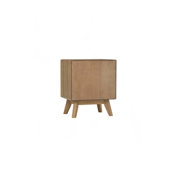 Mesa de noche Toronto con 2 gavetas en walnut Tennessee