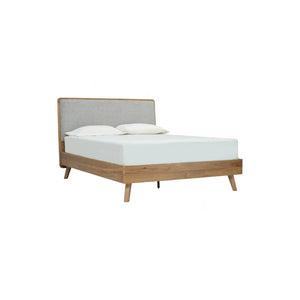 Cama Queen Toronto en walnut Tennessee