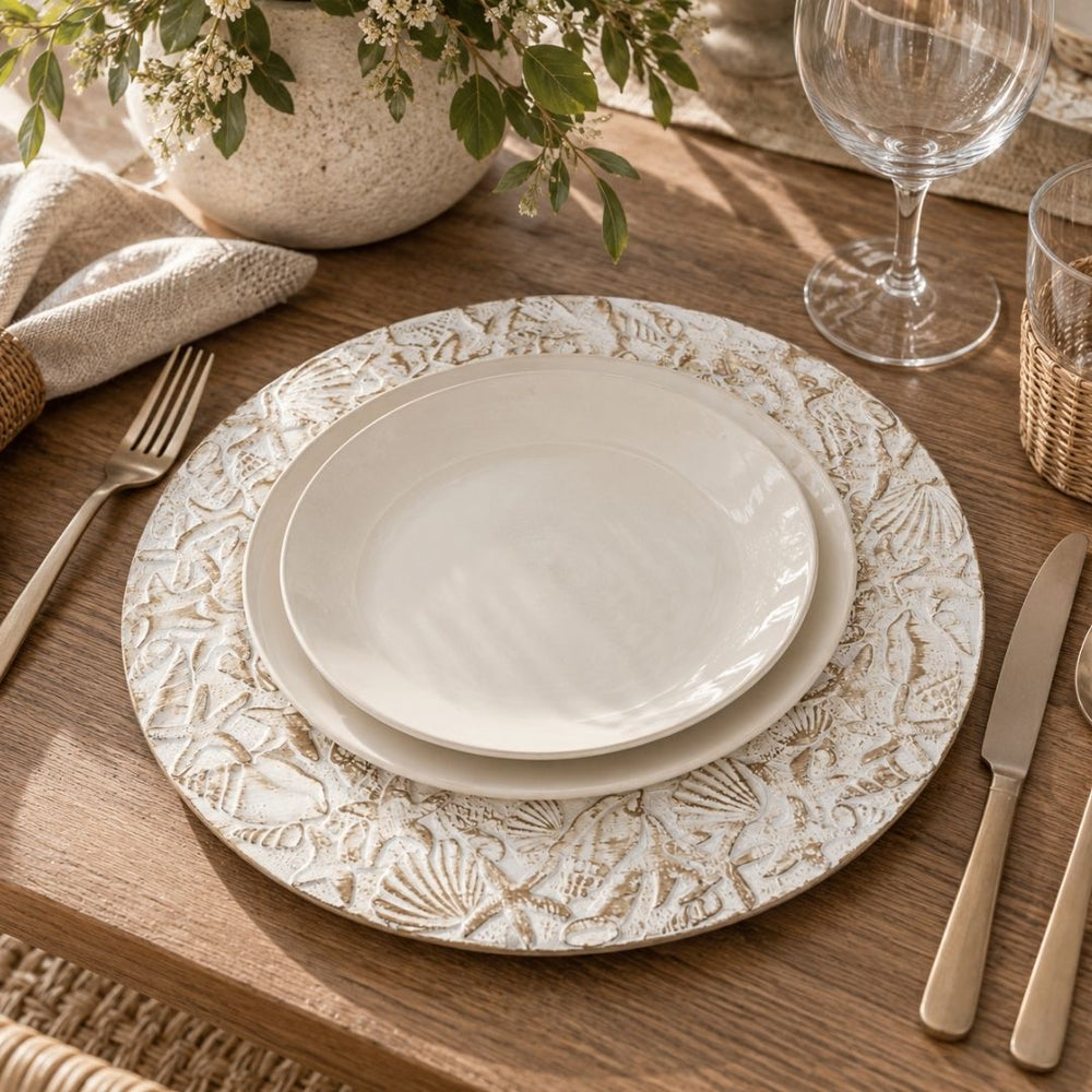 Sea Shell Charger (Plato)
