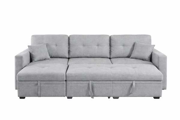 Sofá cama convertible gris