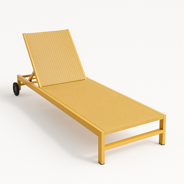 Chaise lounge de exterior
