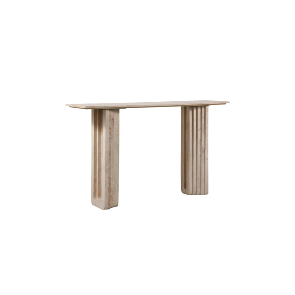 Mesa Consola Canapé Travertine