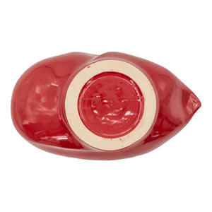 Cuenco rojo Varena de 16 x 5 pulgadas