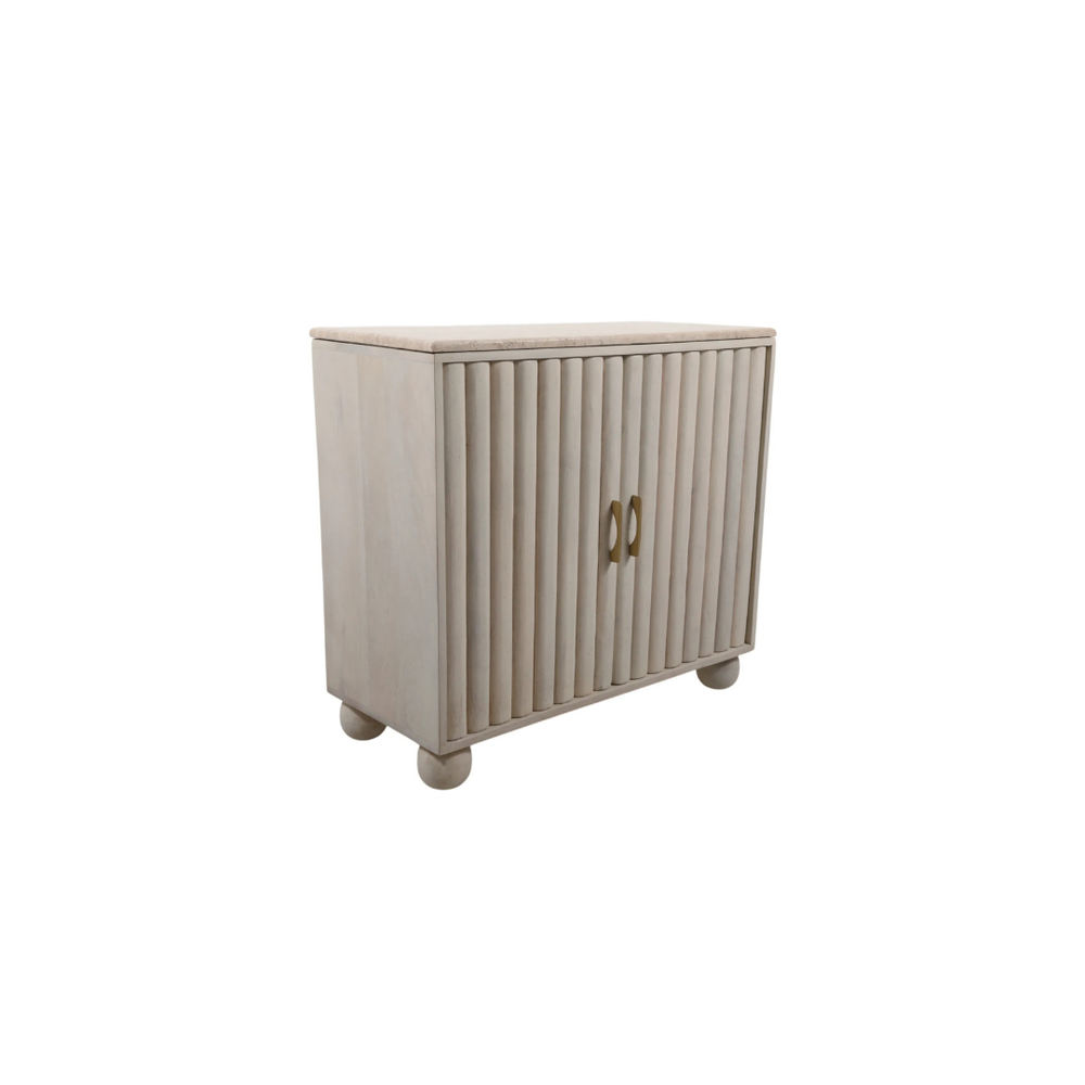 Cabinete Amiens White/Wash