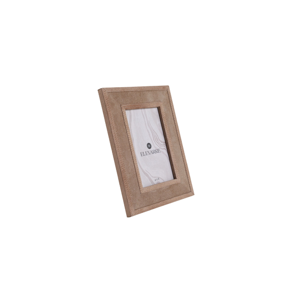 Porta Retrato 4X6 Gilboa Tan Suede