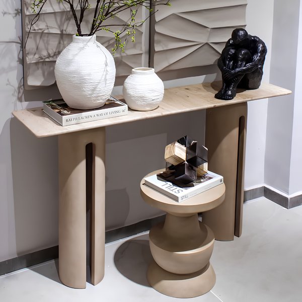 Mesa Consola Montock Travertine