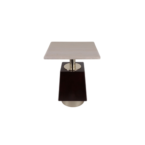 Mesa Auxiliar de Madera y Mármol Navine