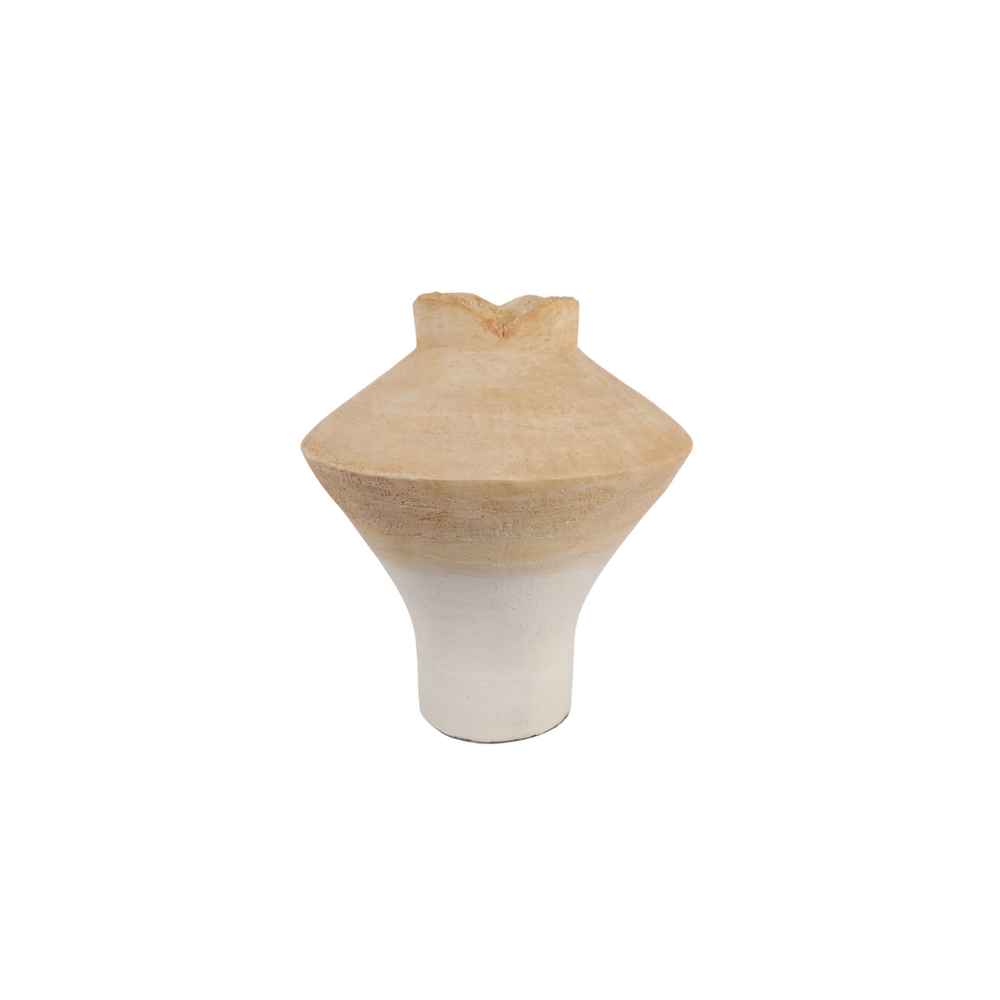 Jarron Blanco Eldershaw 18 Pulg