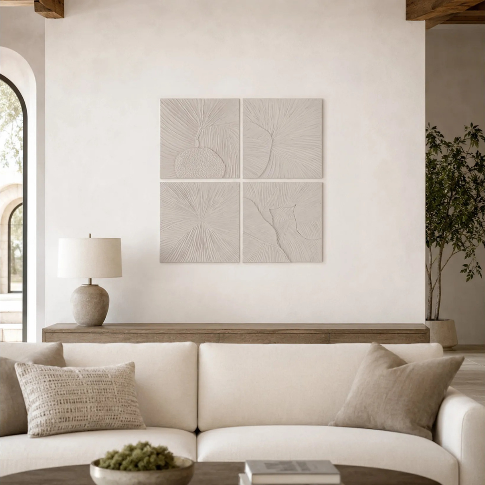 S/4 Cuadro de Pared Mushroom