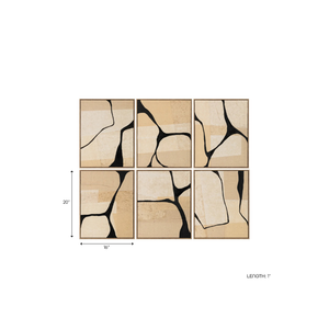 S/6 Aplique de Pared Nadym