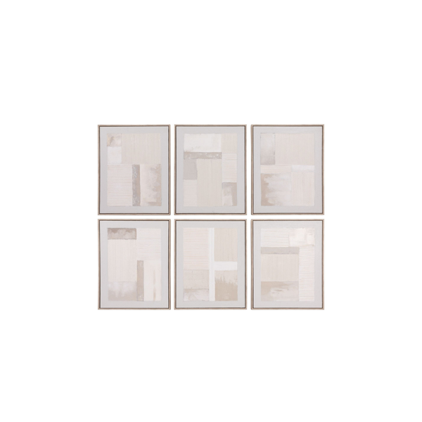 S/6 Aplique de Pared Neman Cream