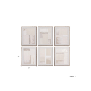S/6 Aplique de Pared Neman Cream