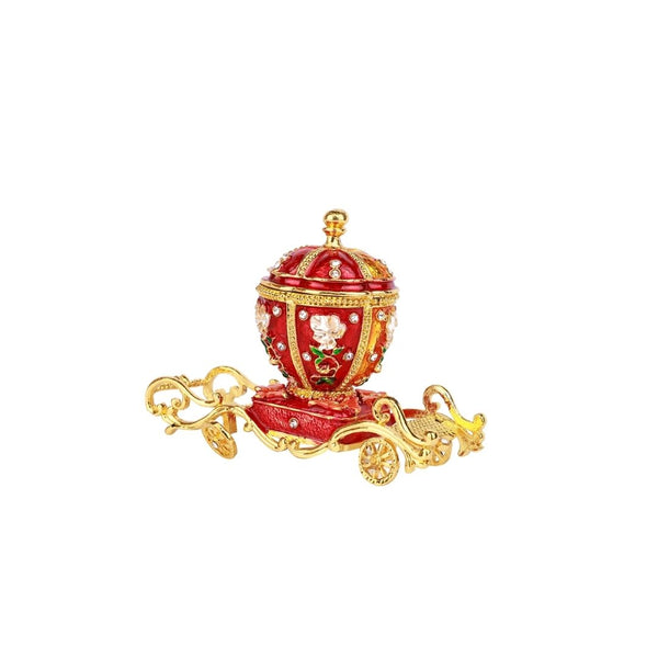 Caja Carruaje Red/Gold