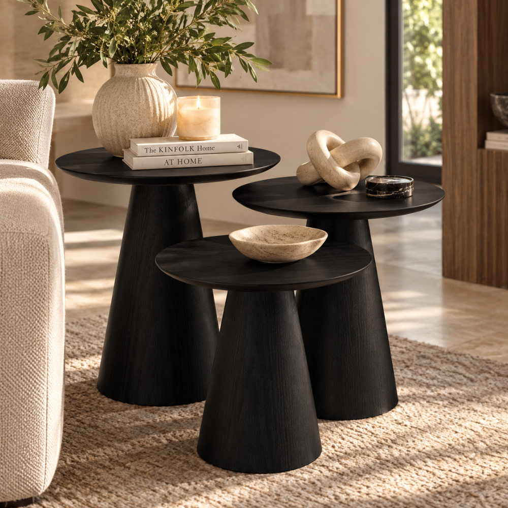 Mesa Lateral Bianca Ebano