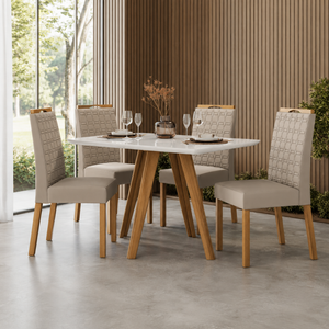 Mesa Mariah 1.20X0.80 (con Vidrio)
