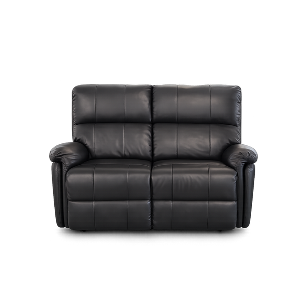 Sofá Reclinable Manual Color Negro
