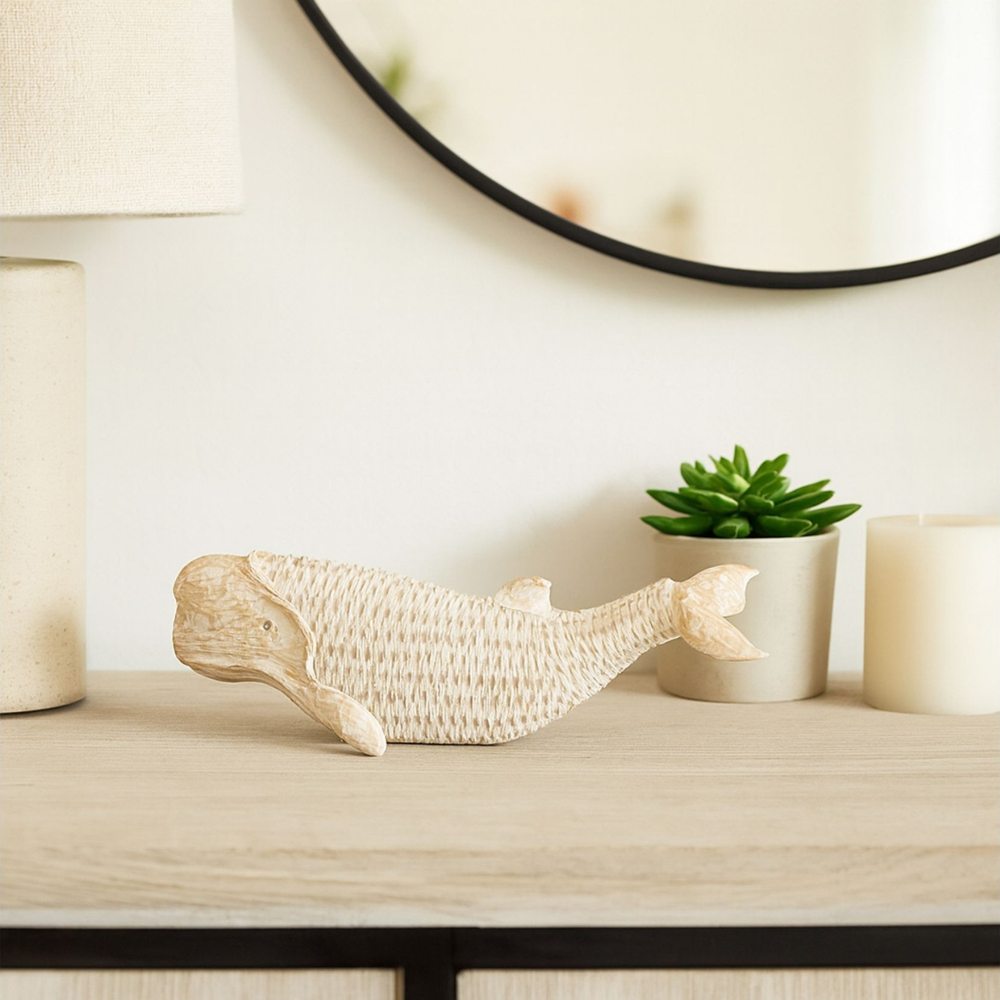 Adorno de Ballena Blanca