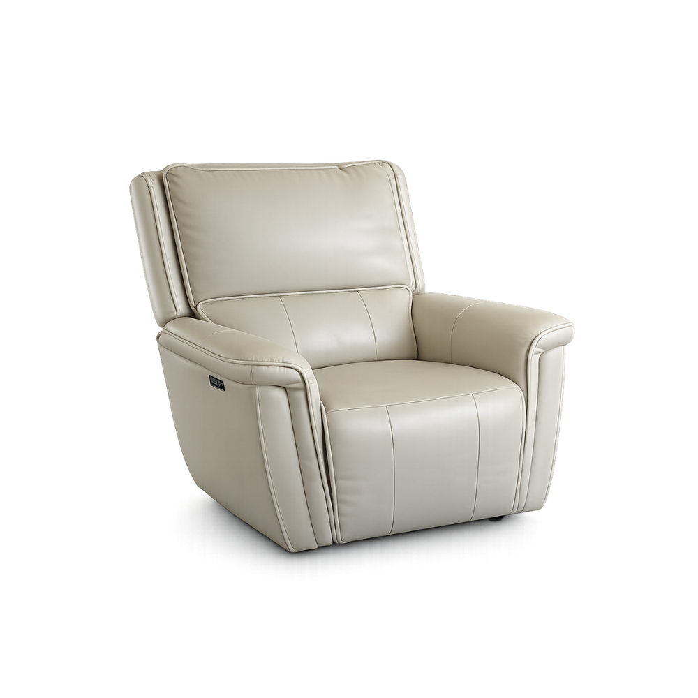 Sillón Reclinable Eléctrico Color Taupe
