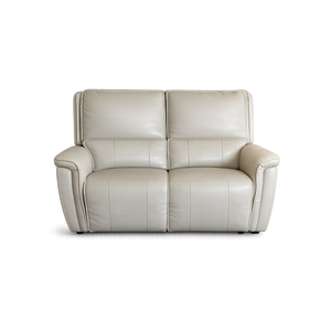 Sofá Reclinable Eléctrico de 2 Puestos Color Taupe