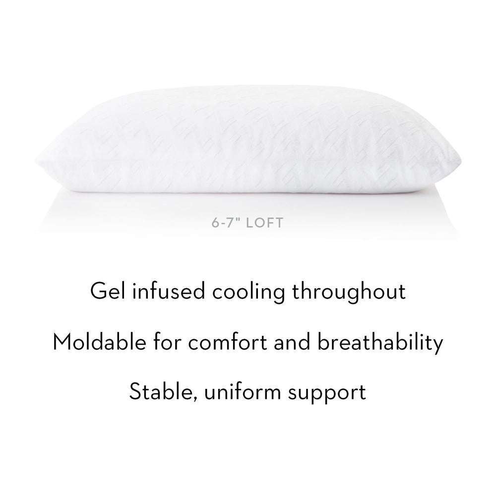 Almohada de espuma viscoelástica infundida con gel