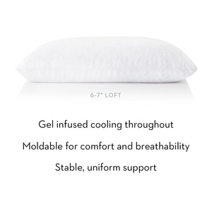 Almohada de espuma viscoelástica infundida con gel