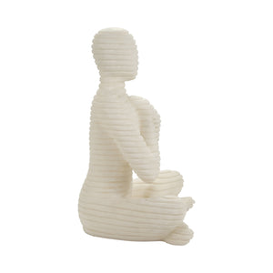 Estatua de resina de cuarzo zen Avalon de 63 cm