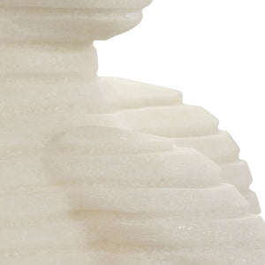 Estatua de resina de cuarzo zen Avalon de 63 cm