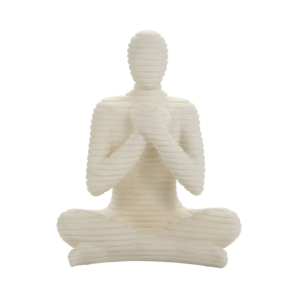 Estatua de resina de cuarzo zen Avalon de 63 cm