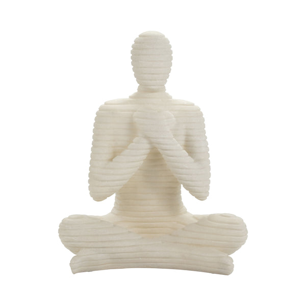 Estatua de resina de cuarzo zen Avalon de 63 cm
