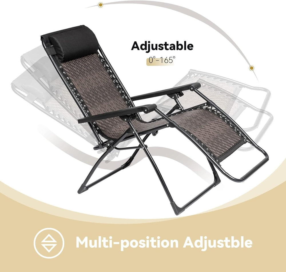 Silla Reclinable Zero Gravity Plegable "Incbruce"