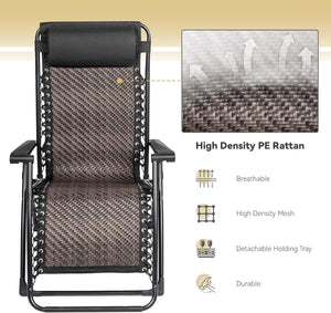 Silla Reclinable Zero Gravity Plegable "Incbruce"