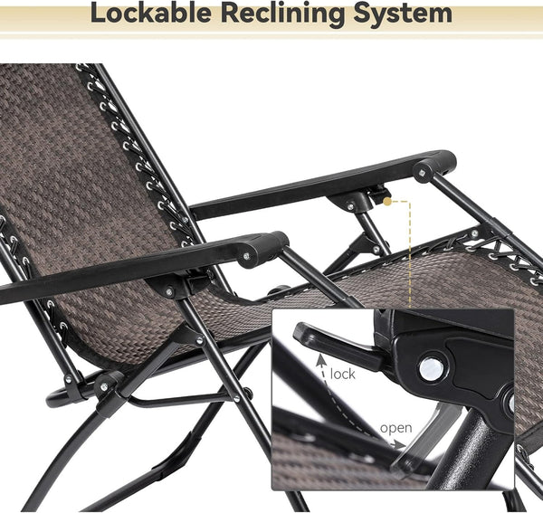 Silla Reclinable Zero Gravity Plegable "Incbruce"
