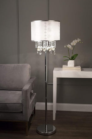 Lampara de Pie Drape Crystal