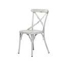 Silla de comedor de metal