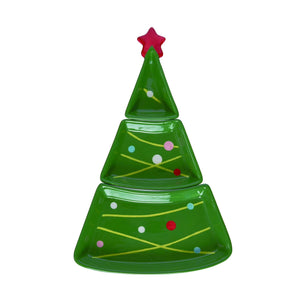 árbol de Navidad Tree Candy Dish – 3 secciones