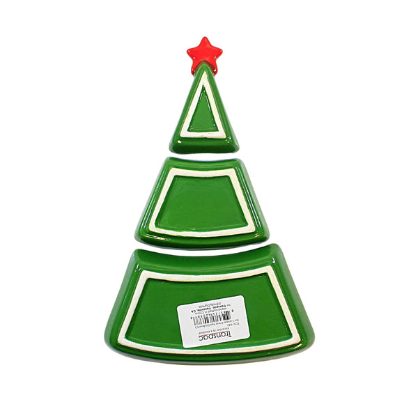 árbol de Navidad Tree Candy Dish – 3 secciones