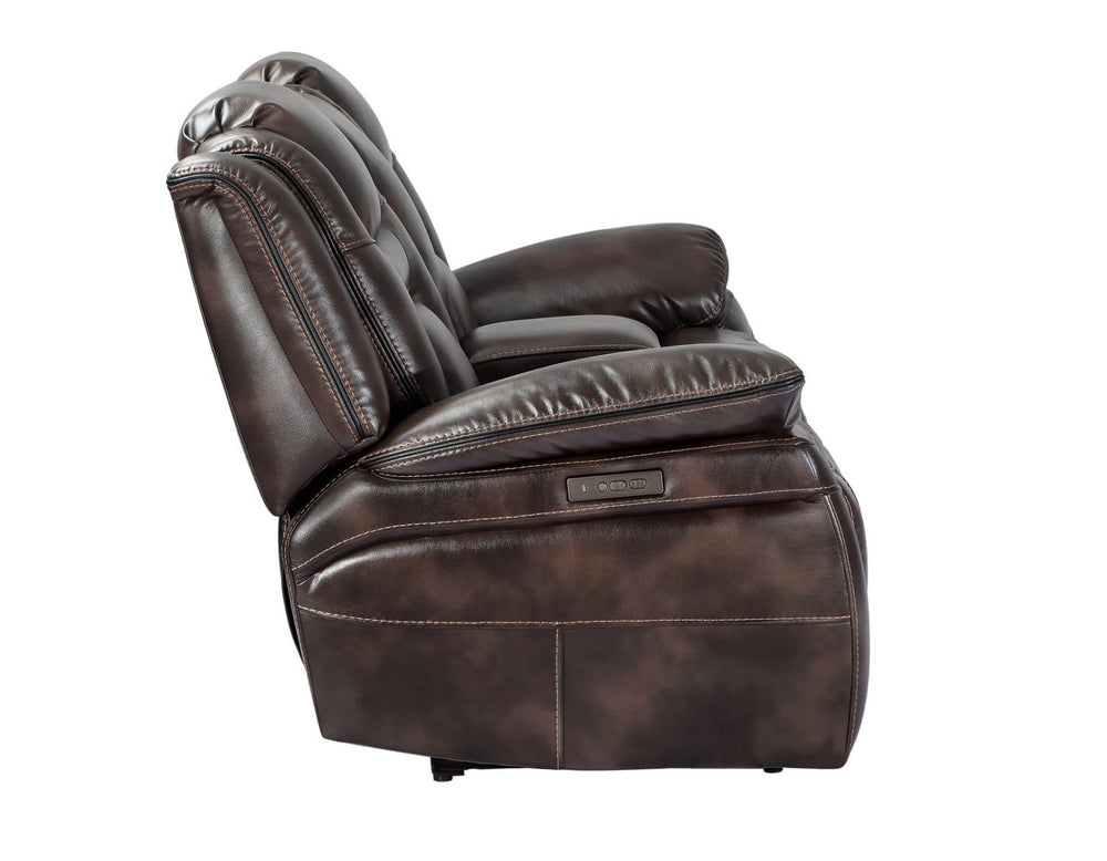 Loveseat Reclinable Dual Power Optimus con Consola