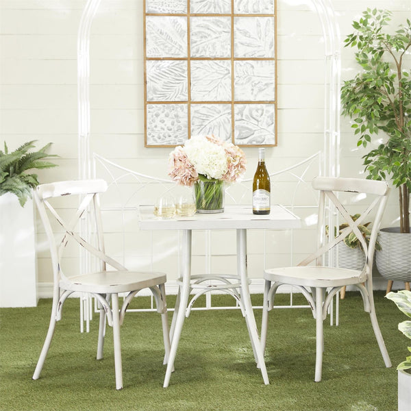 Silla de comedor de metal
