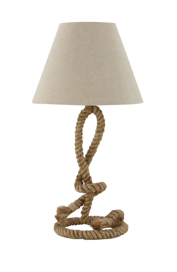 Lámpara de mesa de cuerda