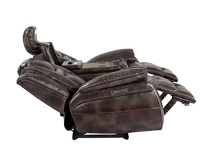Loveseat Reclinable Dual Power Optimus con Consola