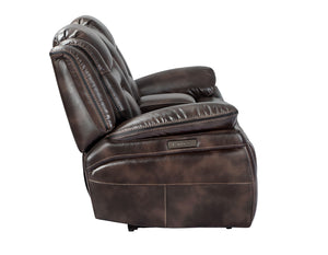 Loveseat Reclinable Dual Power Optimus con Consola