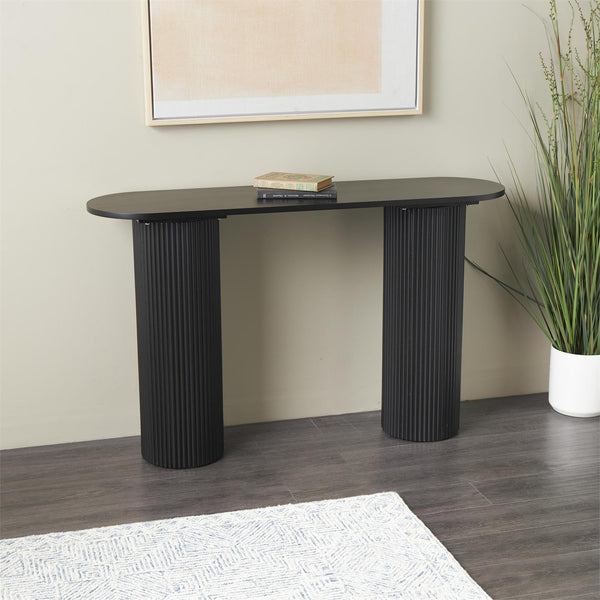 Mesa Consola Ovalada