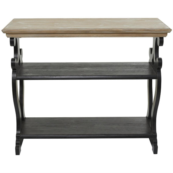 Consola de Madera Rústica