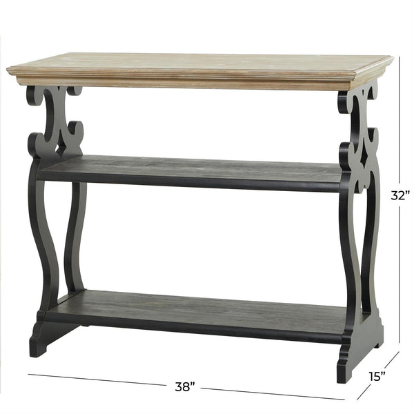 Consola de Madera Rústica