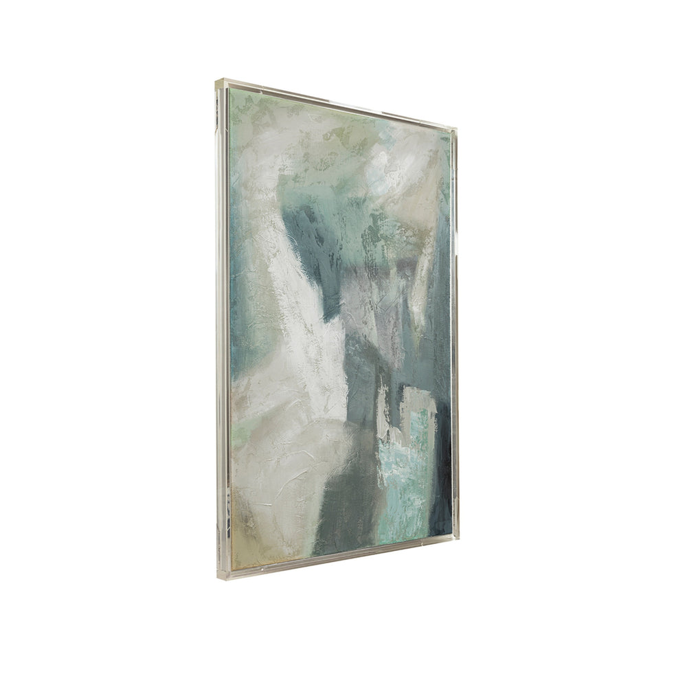 Cuadro de pared pintado a mano con marco acrílico Bexley de 40 x 60 cm