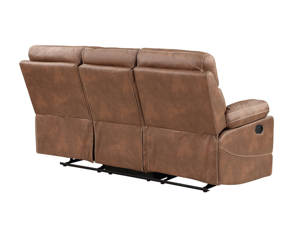 Sofá de 3 Asientos Reclinable Manual Rudger